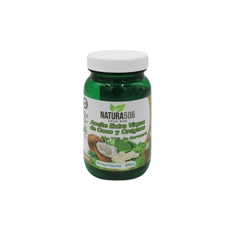 Aceite de coco y oregano