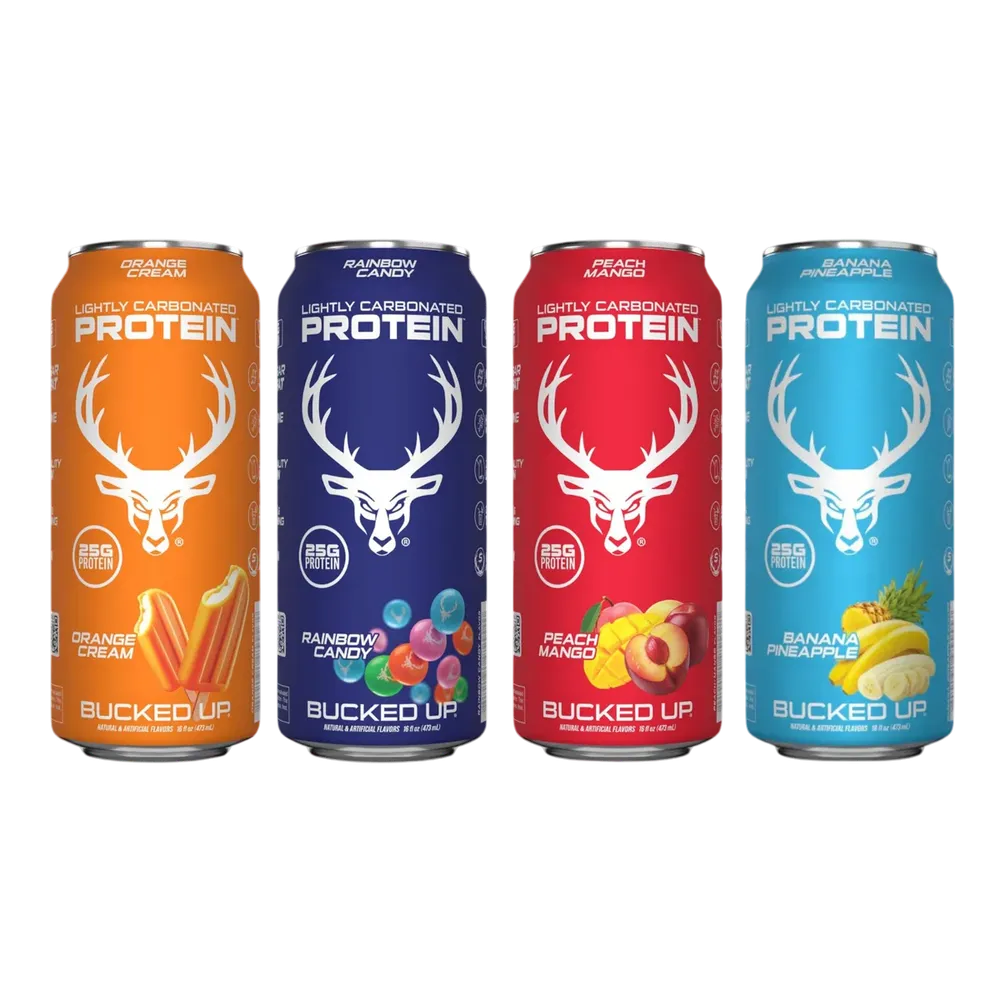 Bebida de proteina carbonatada