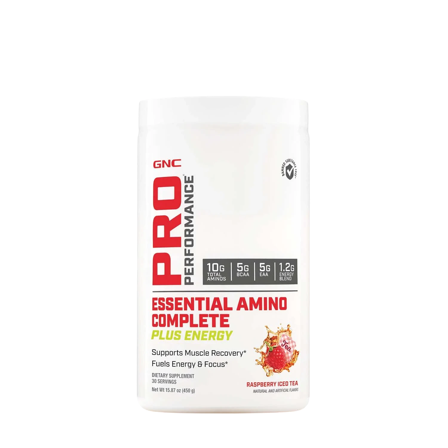 GNC Essential Amino Complete Raspberry Iced Tea