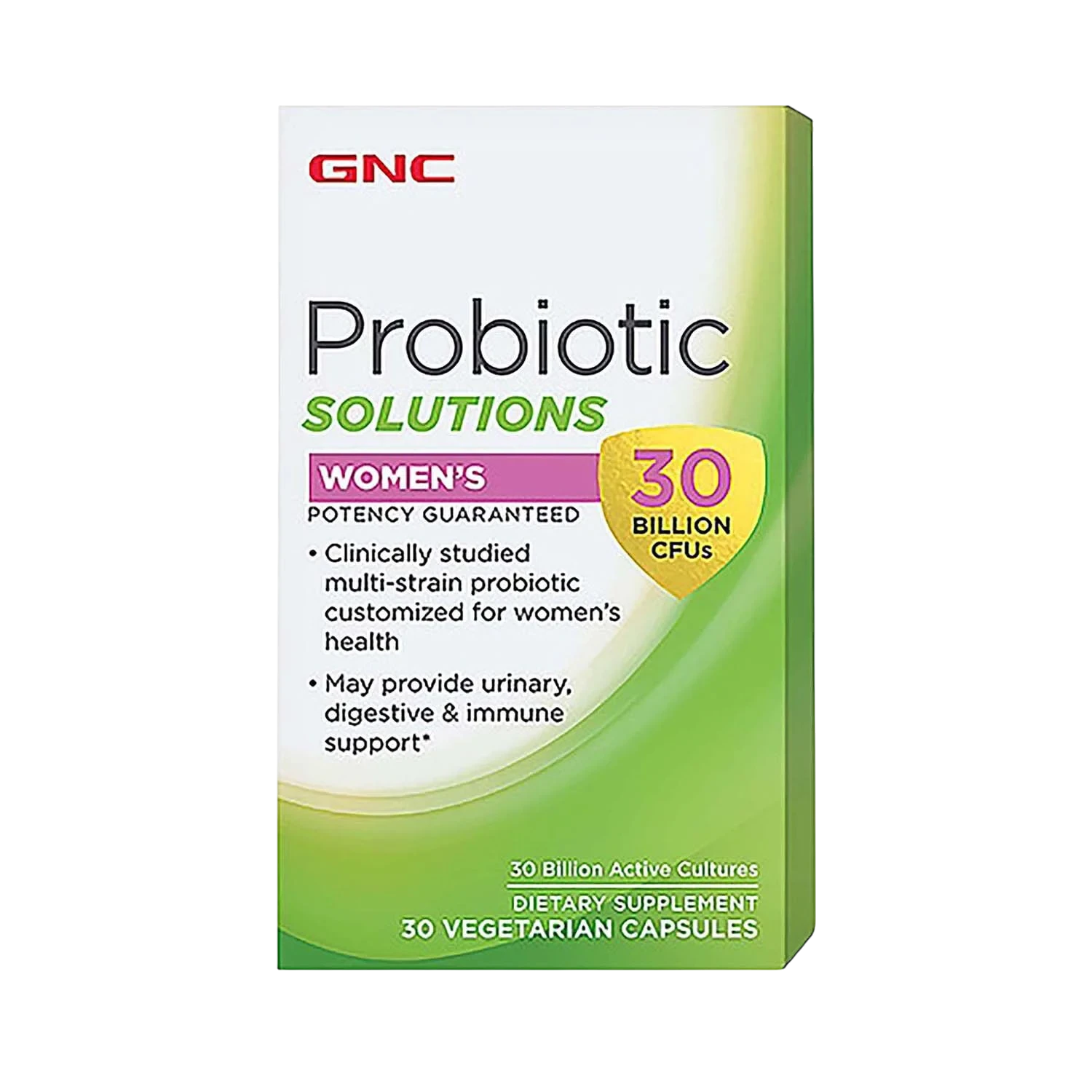 GNC Probiotic Solutions Womens 30 Billion