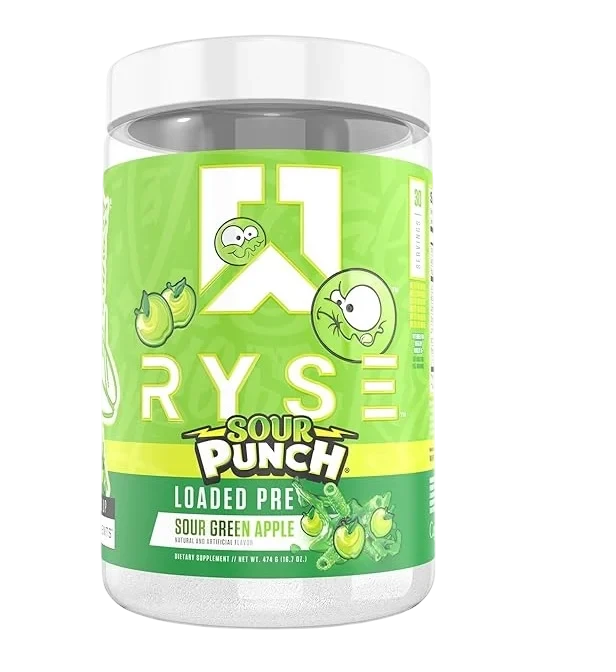 RYSE Pre-workout Sour Green Apple